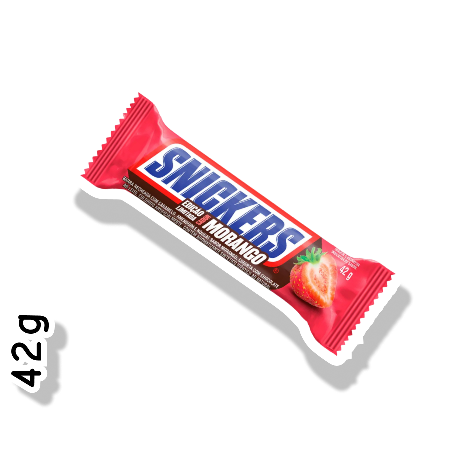 MARS SNICKERS 42G - MORANGO