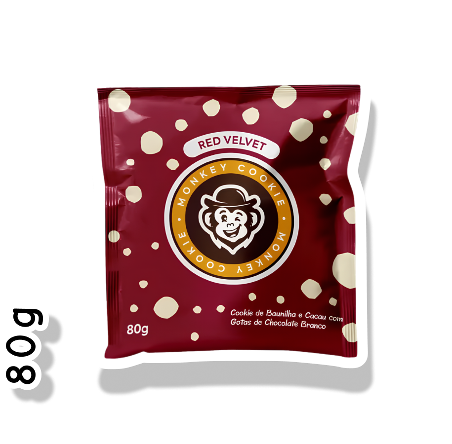 MONKEY COOKIE 80G - RED VELVET