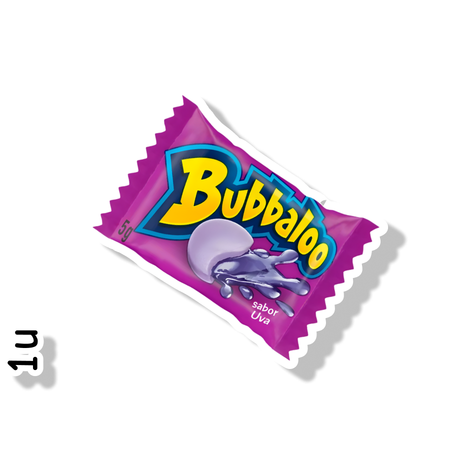 BUBBALOO CHICLETE 5G - UVA