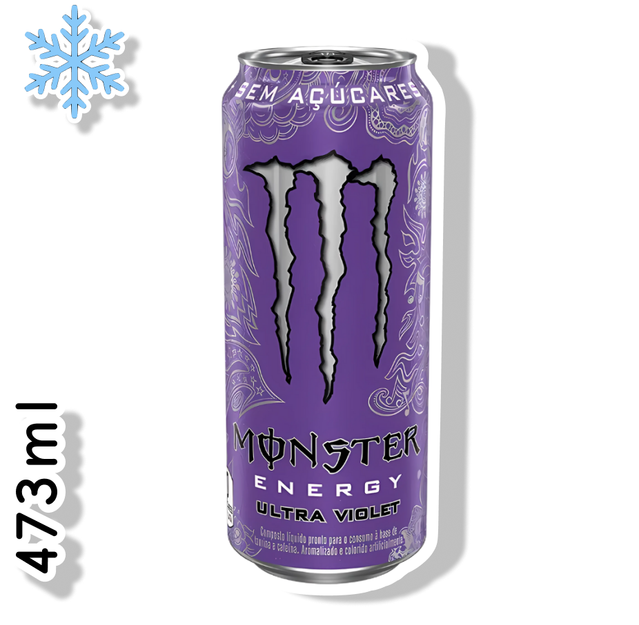MONSTER LATA 473ML - ULTRA VIOLET