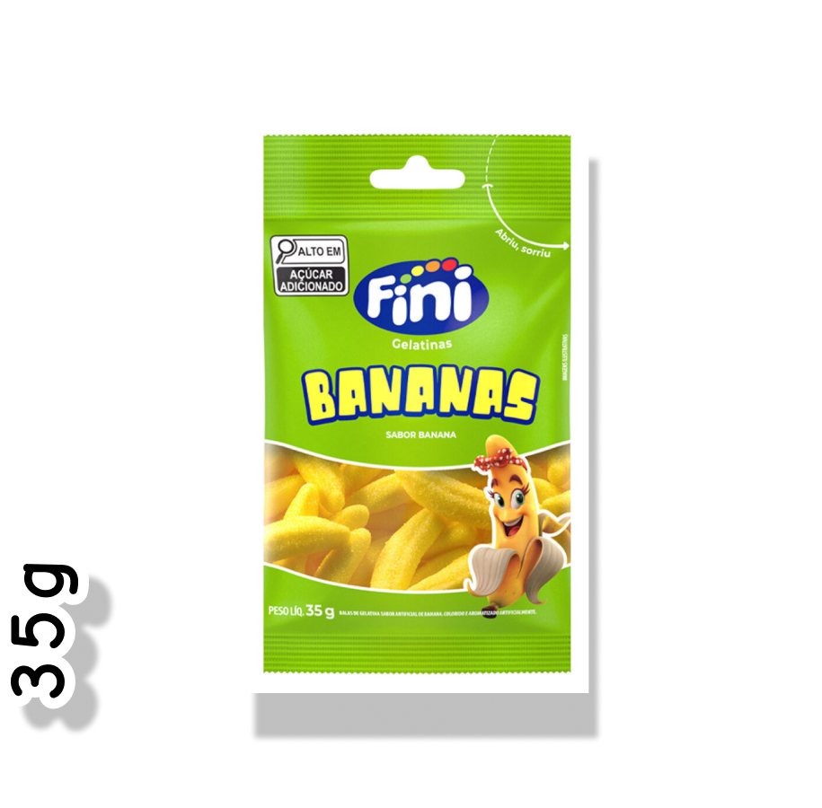 FINI GELATINA 35G - BANANAS