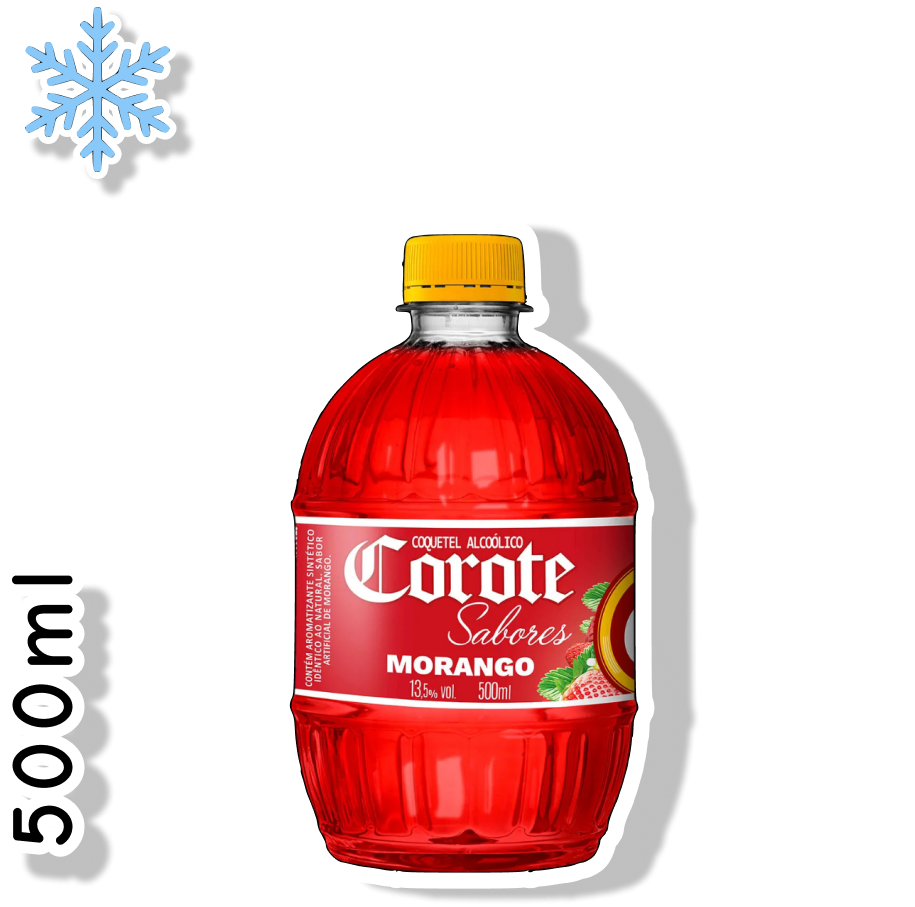 COROTE GARRAFA 500ML  - MORANGO