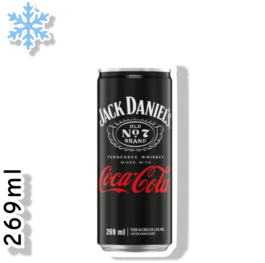 JACK DANIEL'S LATA 269ML - JACK & COKE