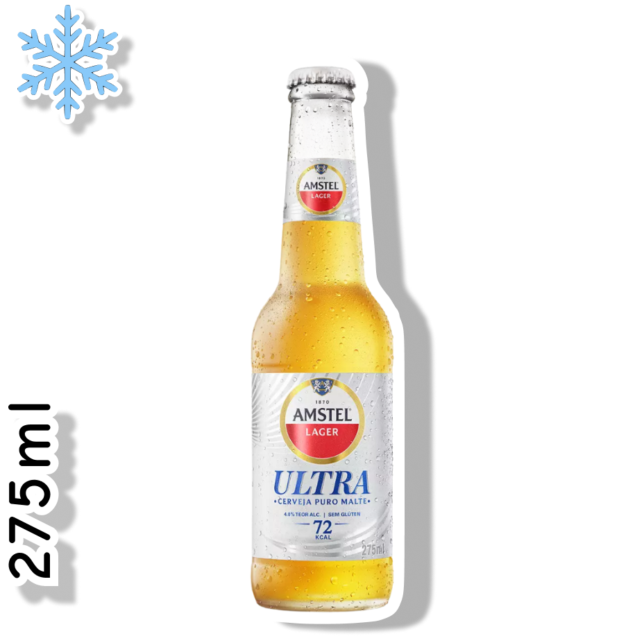 AMSTEL ULTRA LONG 275ML - AMERICAN LAGER PURO MALTE