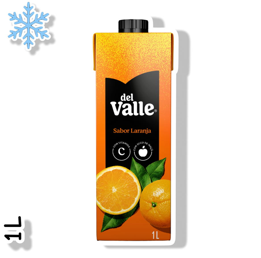 DEL VALLE CAIXA 1L - NÉCTAR LARANJA