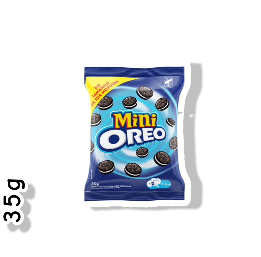 OREO MINI 35G - CHOCOLATE E BAUNILHA