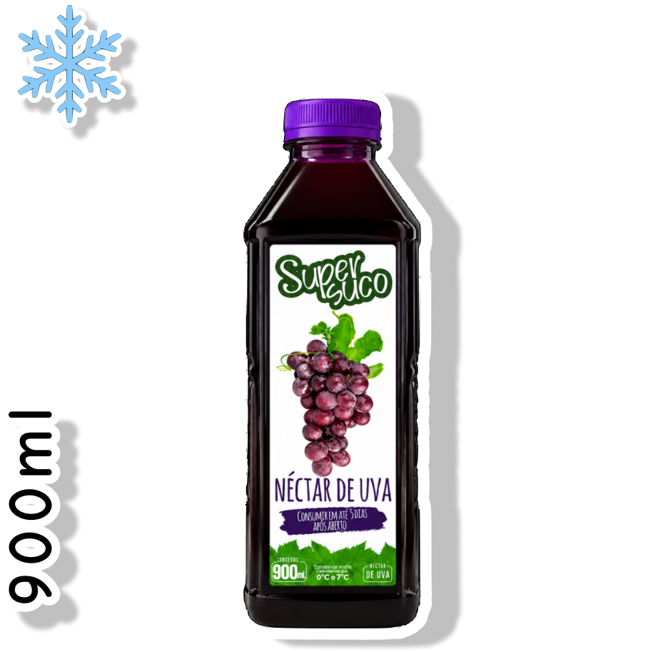 SUPER SUCO GARRAFA 900ML - UVA