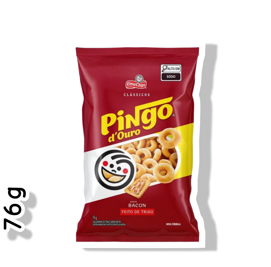 ELMA CHIPS PINGO D'OURO 76G - BACON