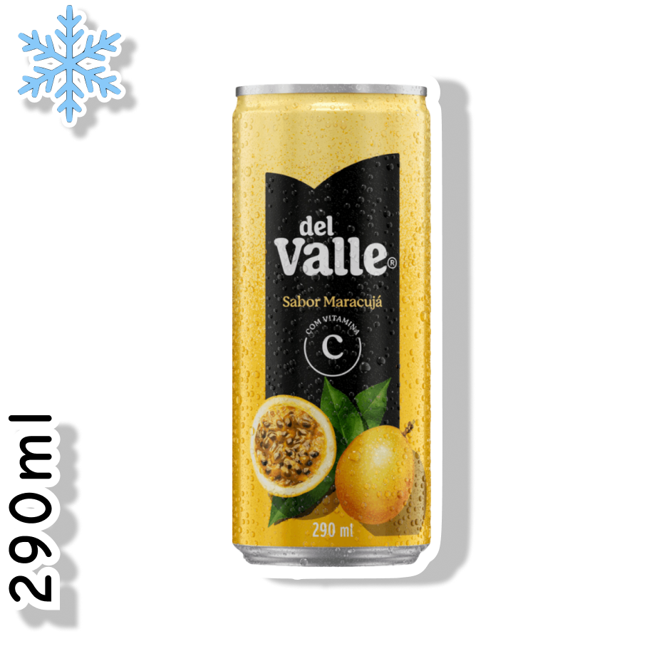 DEL VALLE LATA 290ML - MARACUJÁ
