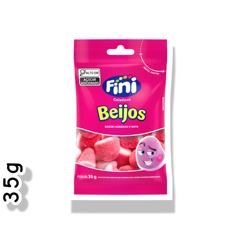 FINI GELATINA 35G - BEIJOS