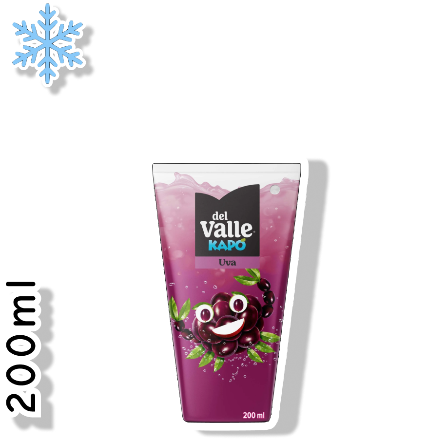 DEL VALLE KAPO 200ML - UVA