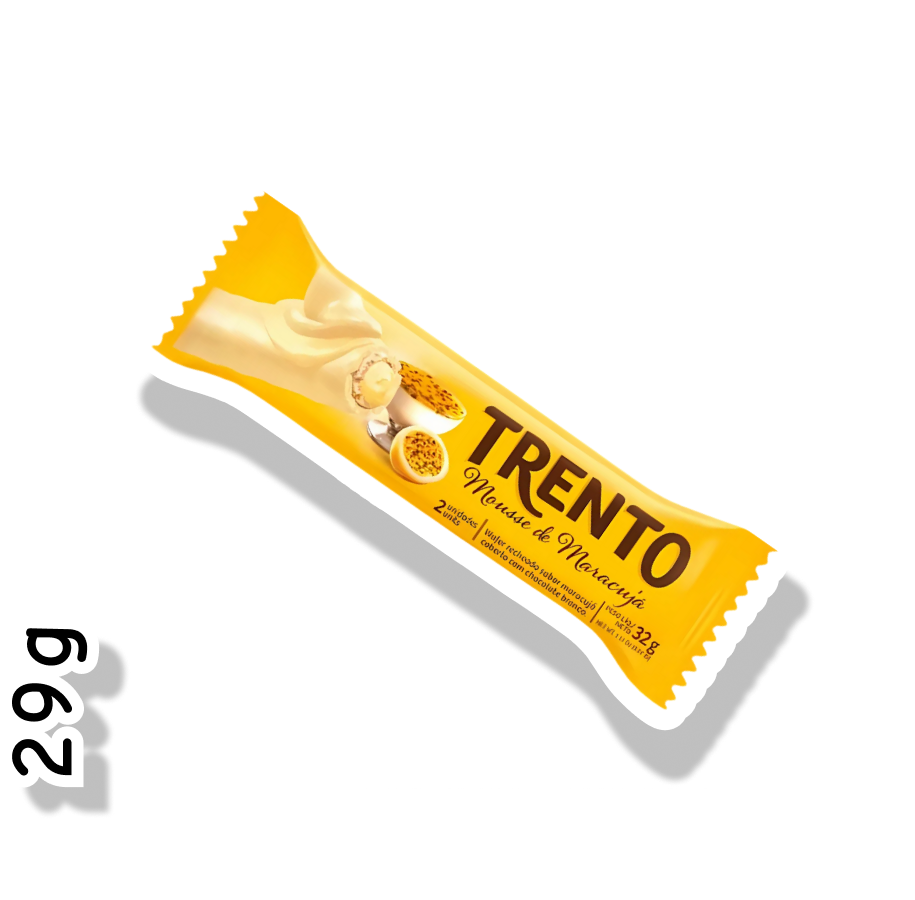 PECCIN TRENTO WAFER 29G - MOUSSE DE MARACUJÁ