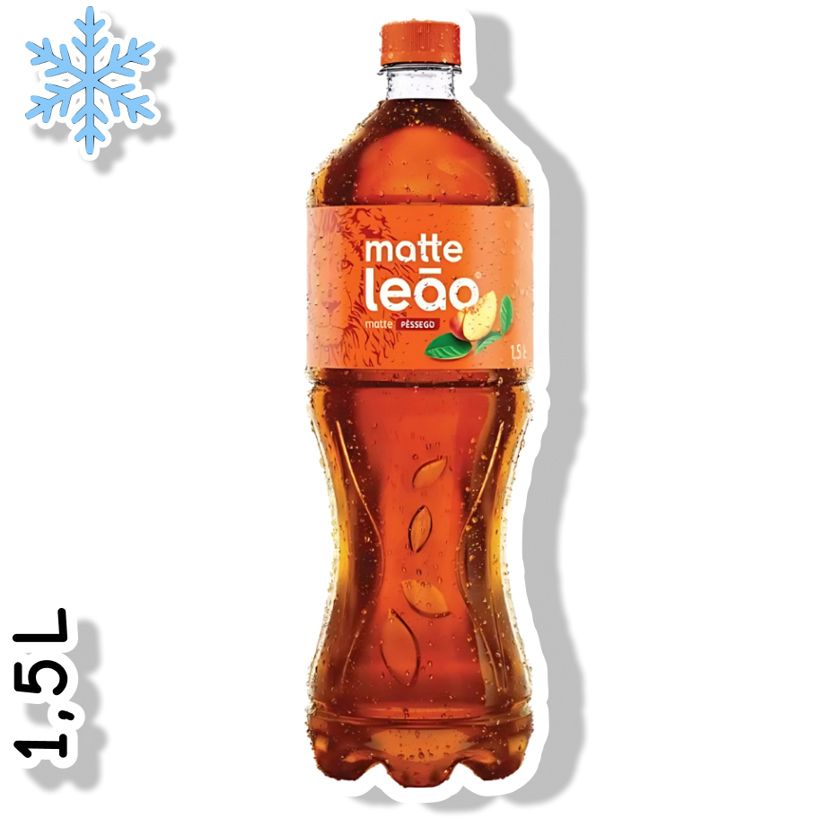 MATTE LEAO PET 1.5L - PÊSSEGO