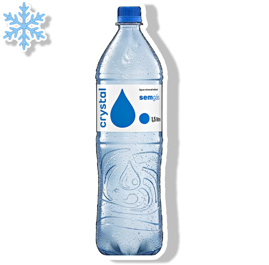 CRYSTAL PET 1.5L - ÁGUA SEM GÁS