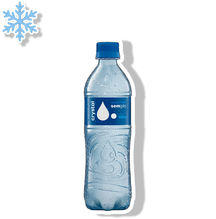 CRYSTAL PET 500ML - ÁGUA SEM GÁS