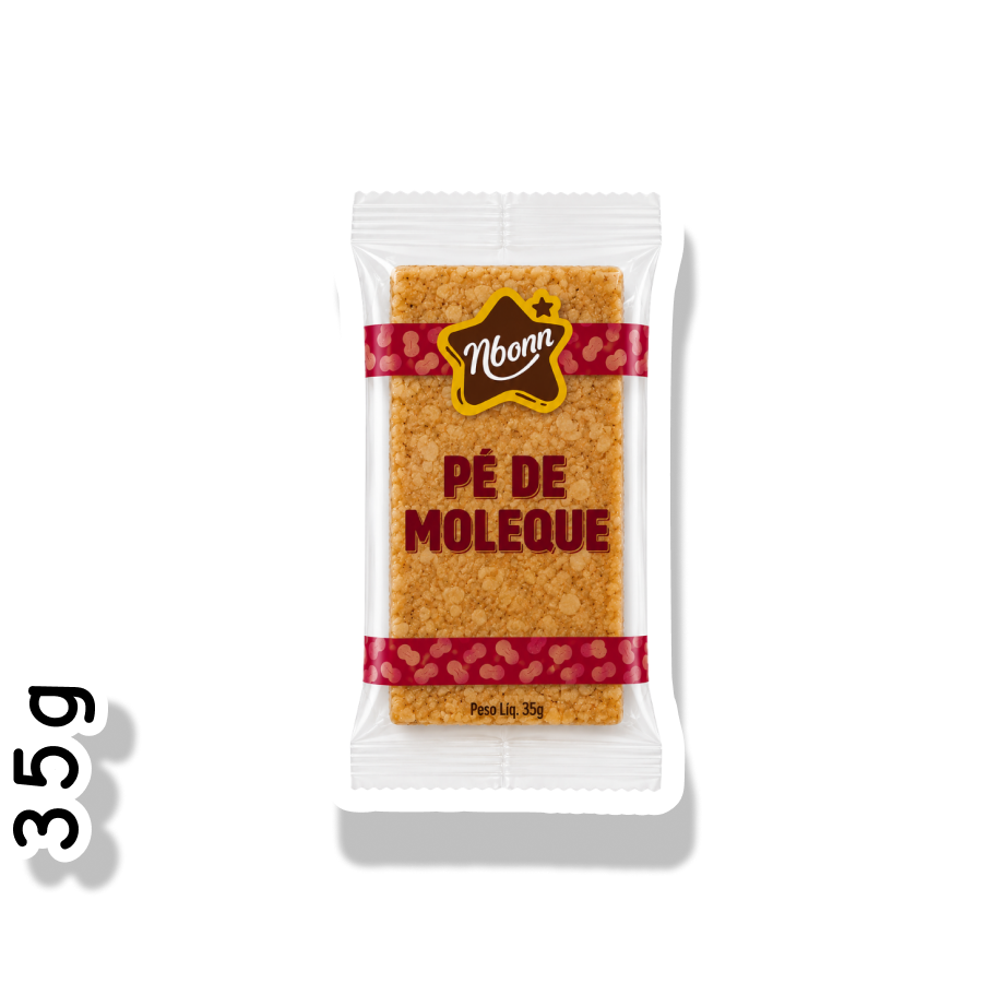 NBONN PÉ DE MOLEQUE 35G - CROCANTE