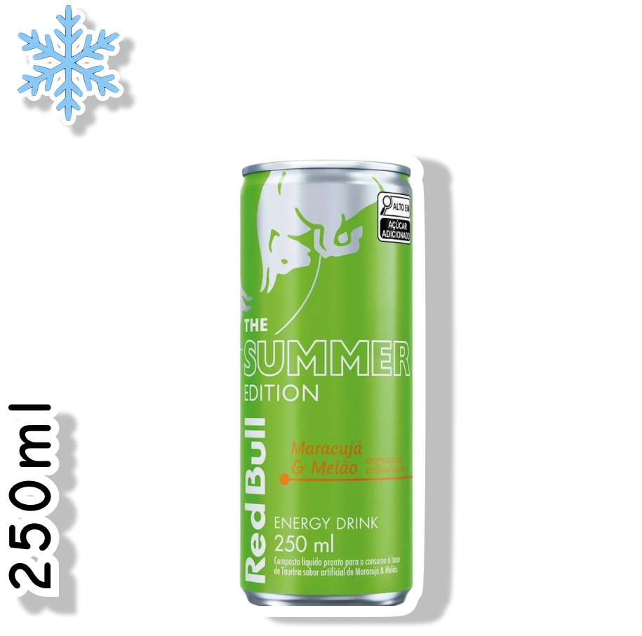 RED BULL LATA 250ML - MARACUJÁ & MELÃO