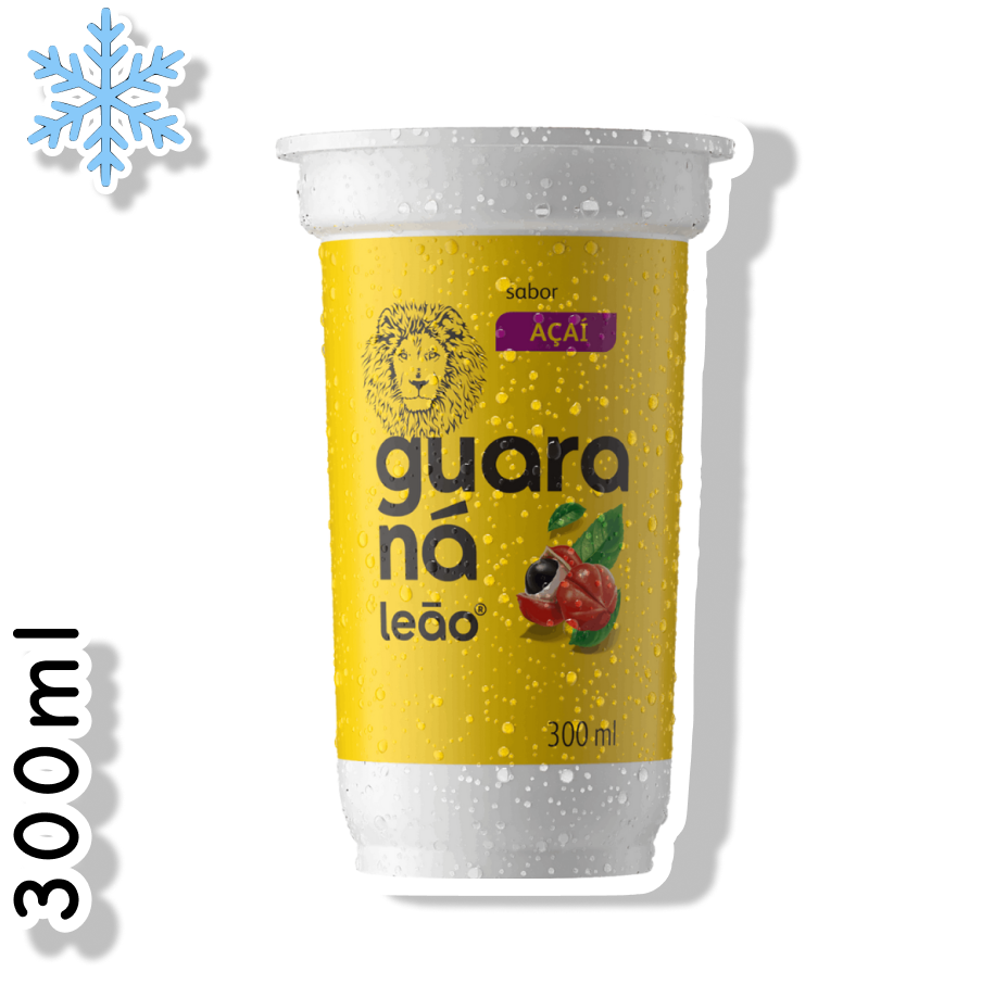 MATTE LEAO COPO 300ML - GUARANÁ AÇAÍ