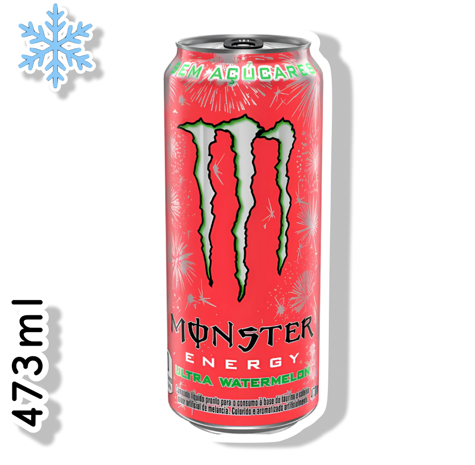 MONSTER LATA 473ML - WATERMELON