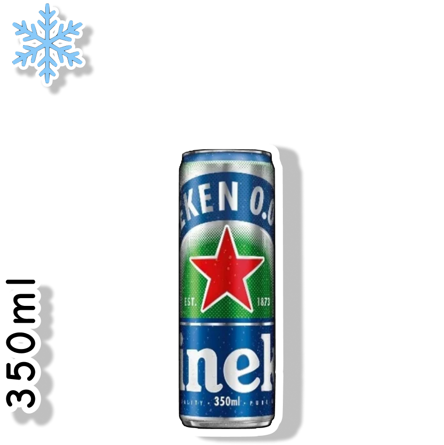 HEINEKEN ZERO LATA 350ML - LAGER PURO MALTE