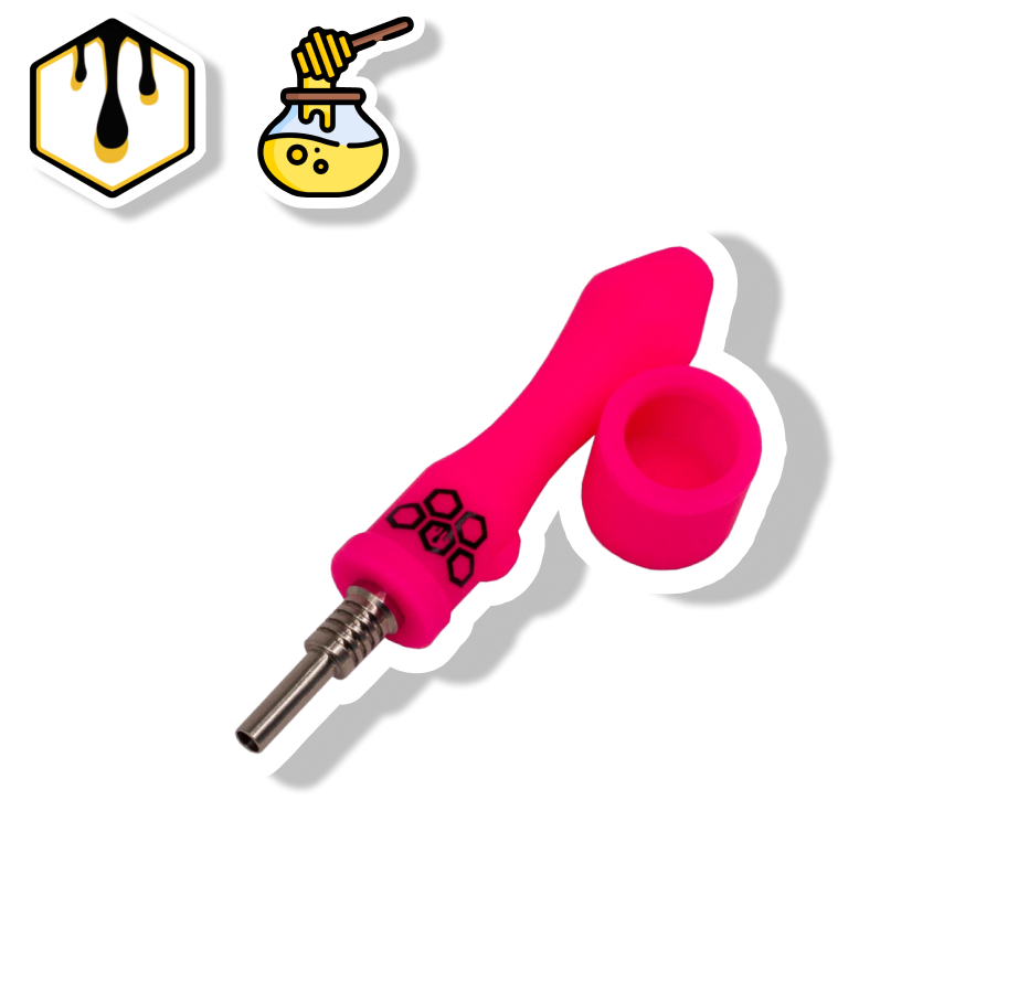 CULTURA DAB MINI COLETOR DE NÉCTAR DE SILICONE - ROSA