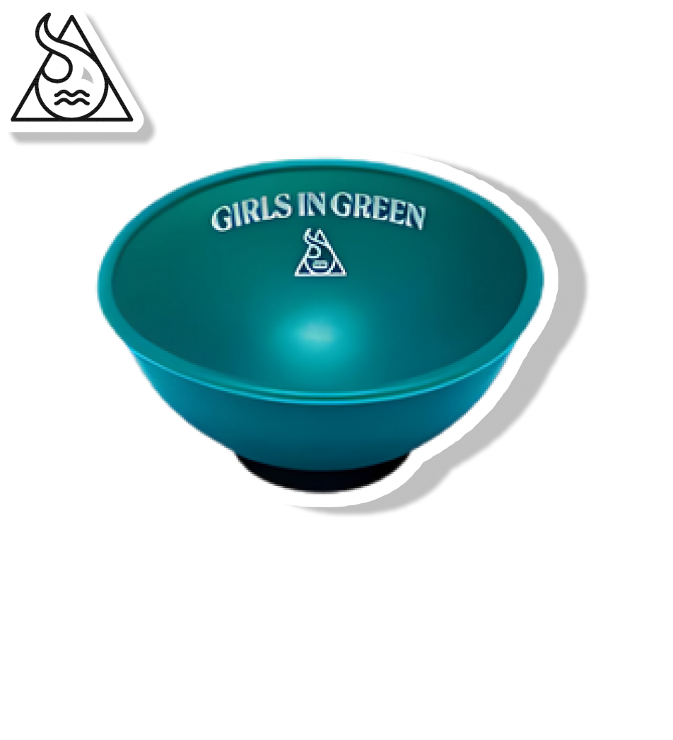 SQUADAFUM CUIA DE SILICONE - VERDE HORTELÃ
