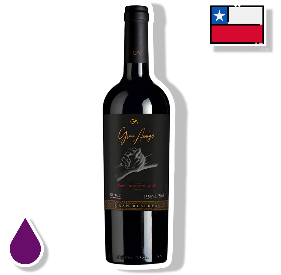 GRAN AMIGO GARRAFA 750ML - RESERVA CABERNET SAUVIGNON