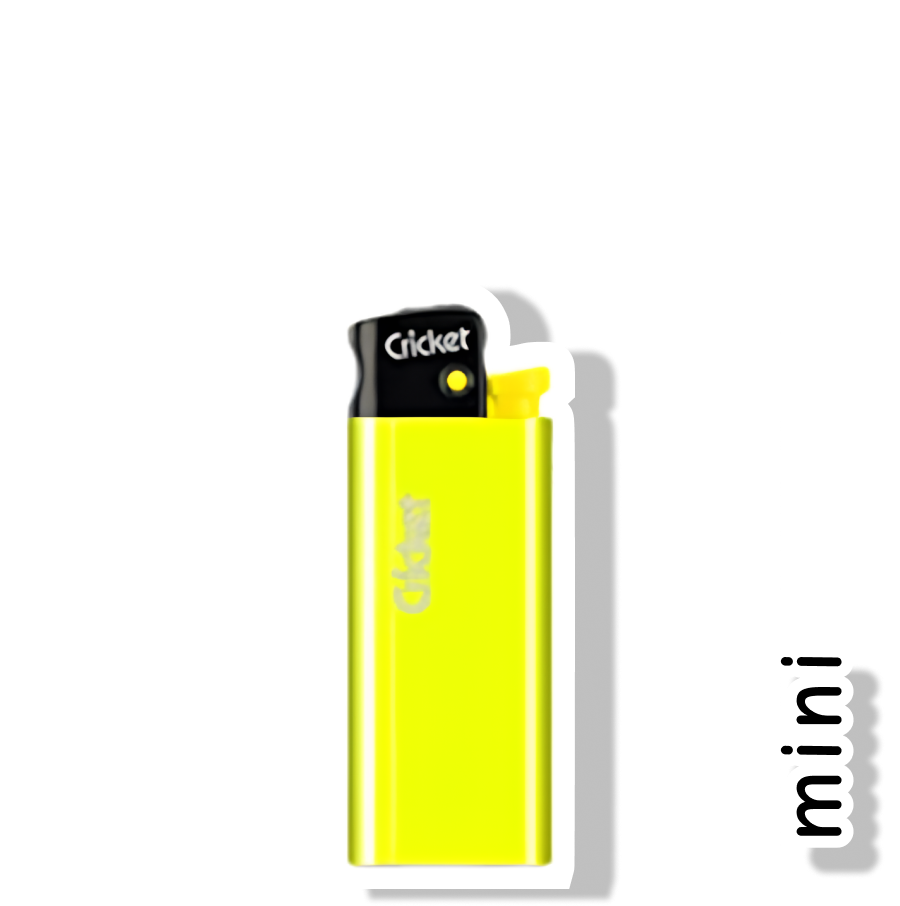 CRICKET ISQUEIRO MINI - AMARELO