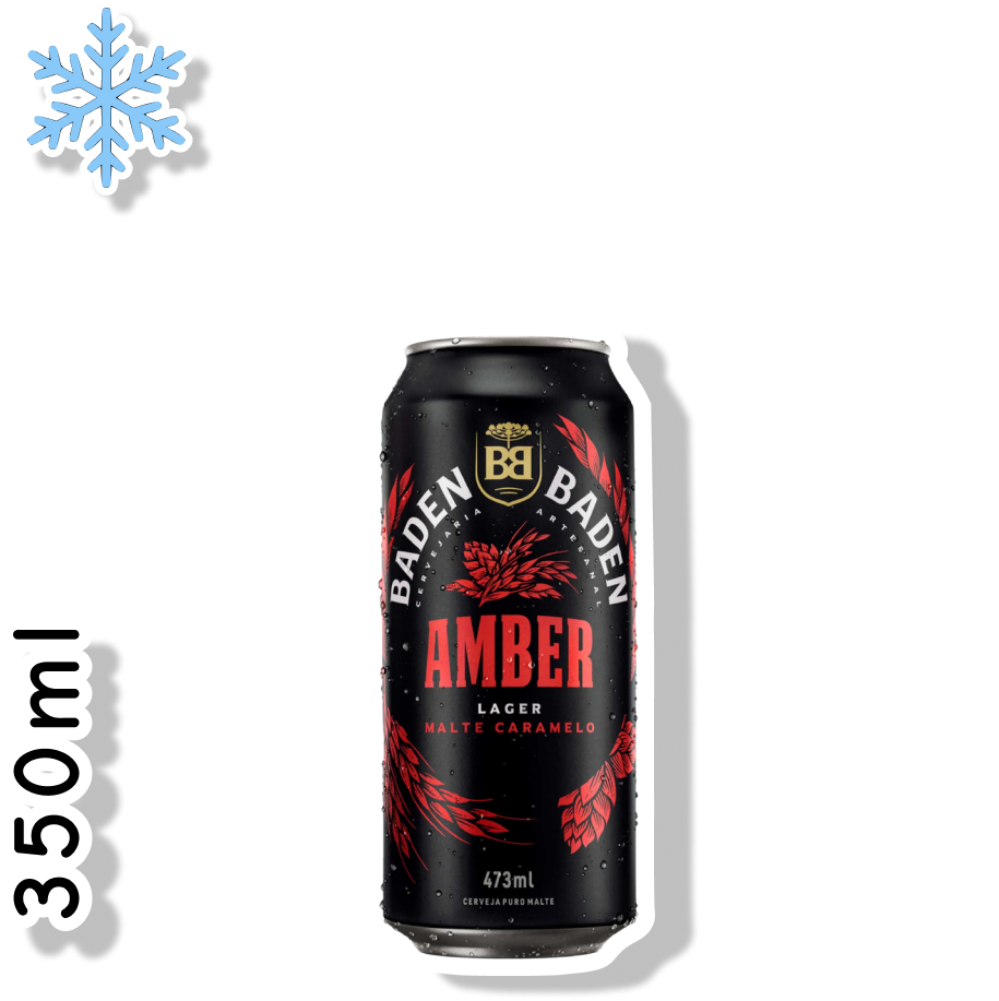 BADEN BADEN LATA 350ML - AMBER MALTE CARAMELO