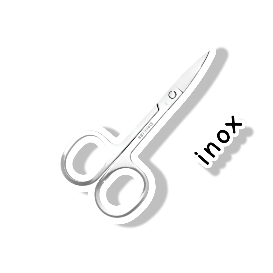CREMARIA TESOURA DE AÇO INOX - PONTA FINA