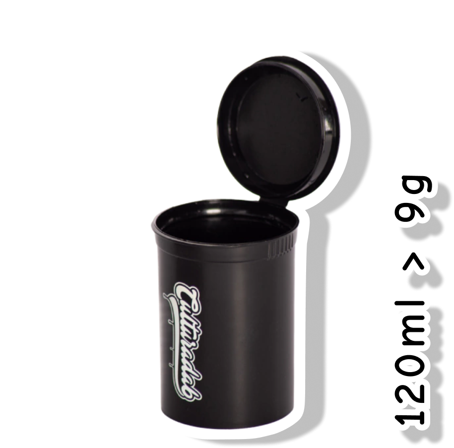 CULTURA DAB POTE HERMETICO 120ML - PRETO