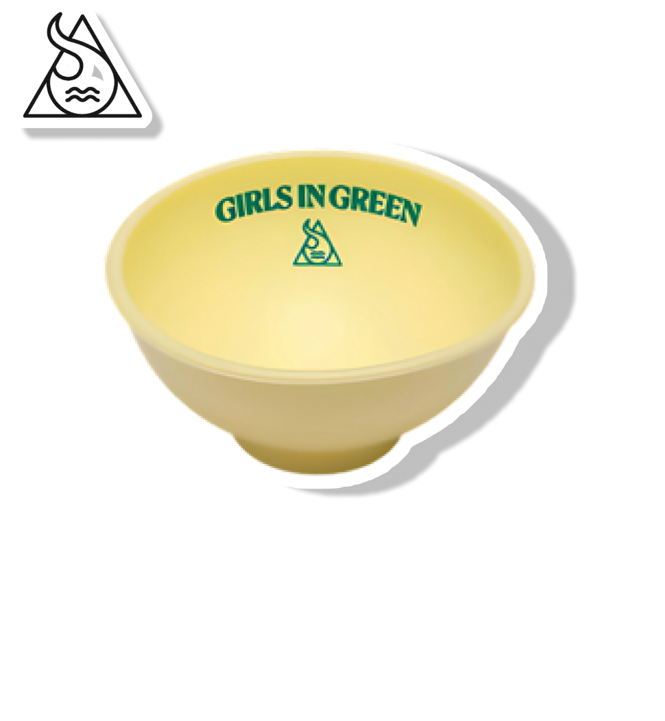 SQUADAFUM CUIA DE SILICONE - AMARELO CAMOMILA