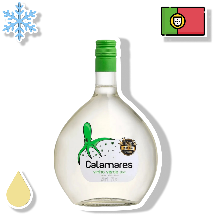 CALAMARES GARRAFA 750ML - BRANCO DOC