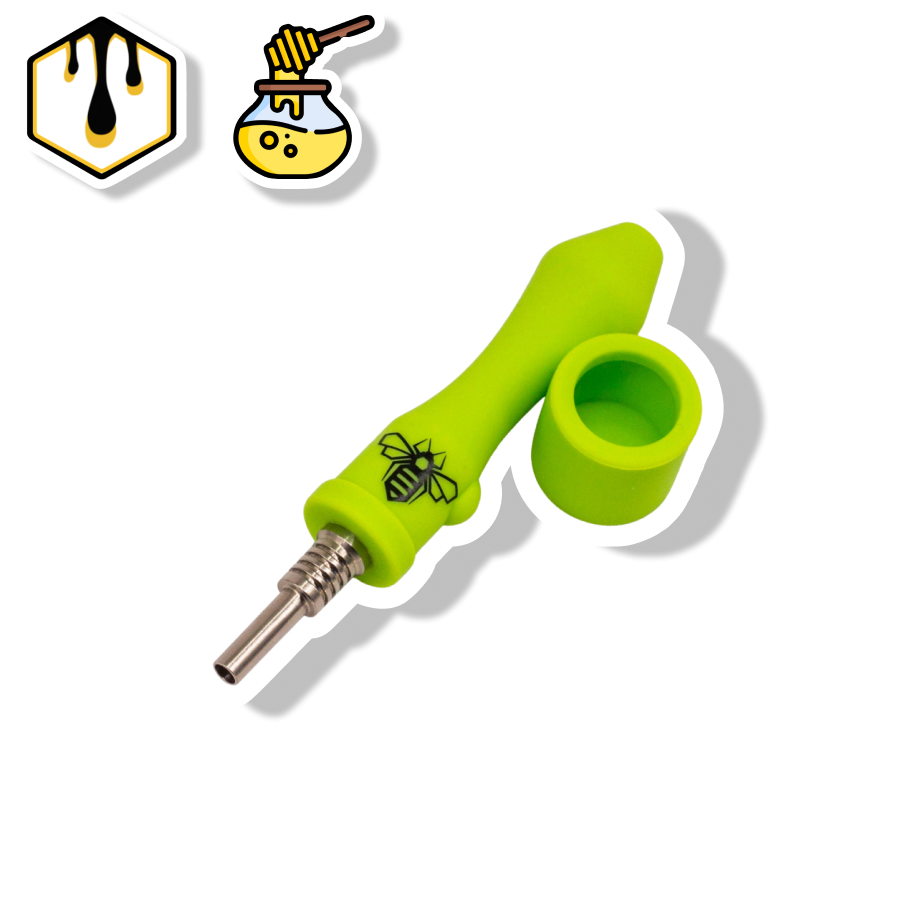 CULTURA DAB MINI COLETOR DE NÉCTAR DE SILICONE - VERDE
