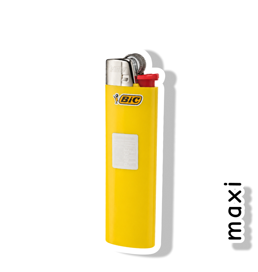 BIC MAXI - AMARELO
