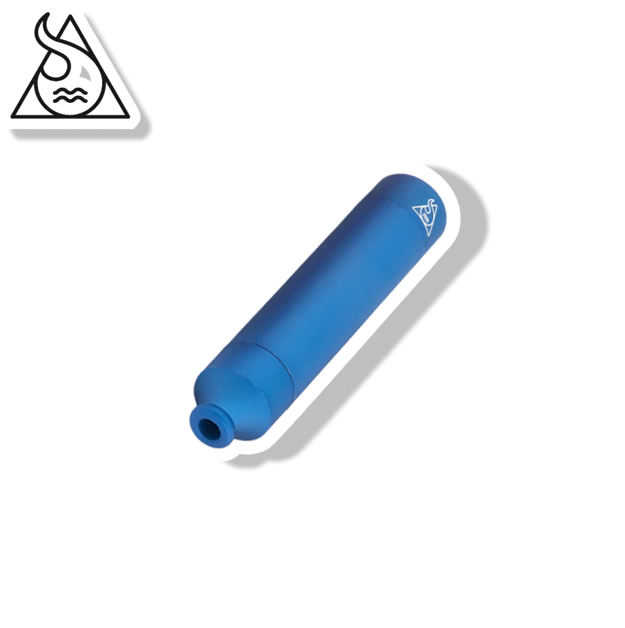 SQUADAFUM PIPE DE METAL HEAT COOLER - AZUL
