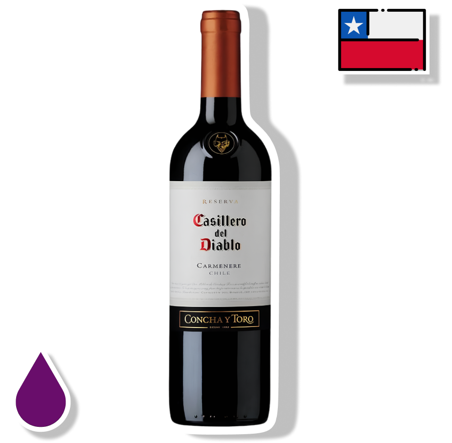 CASILLERO DEL DIABLO GARRAFA 750ML - CARMÉNÈRE