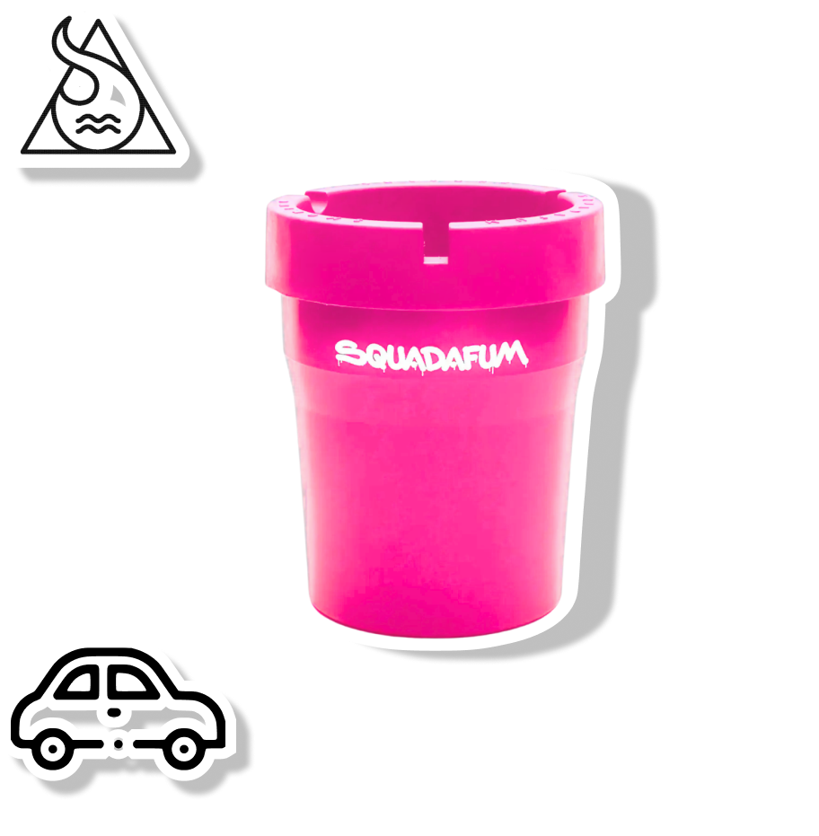 SQUADAFUM CINZEIRO TURN OFF - ROSA