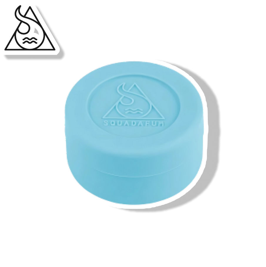 SQUADAFUM CONTAINER SILICONE REDONDO - AZUL CLARO