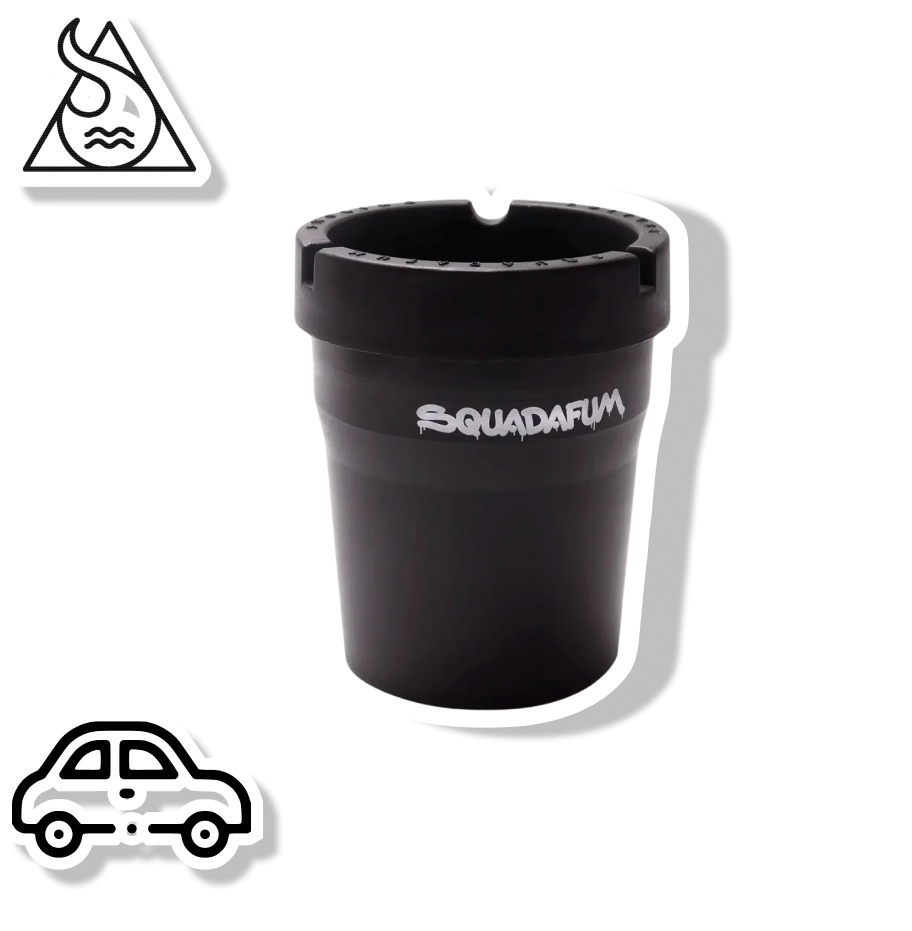 SQUADAFUM CINZEIRO TURN OFF - PRETO