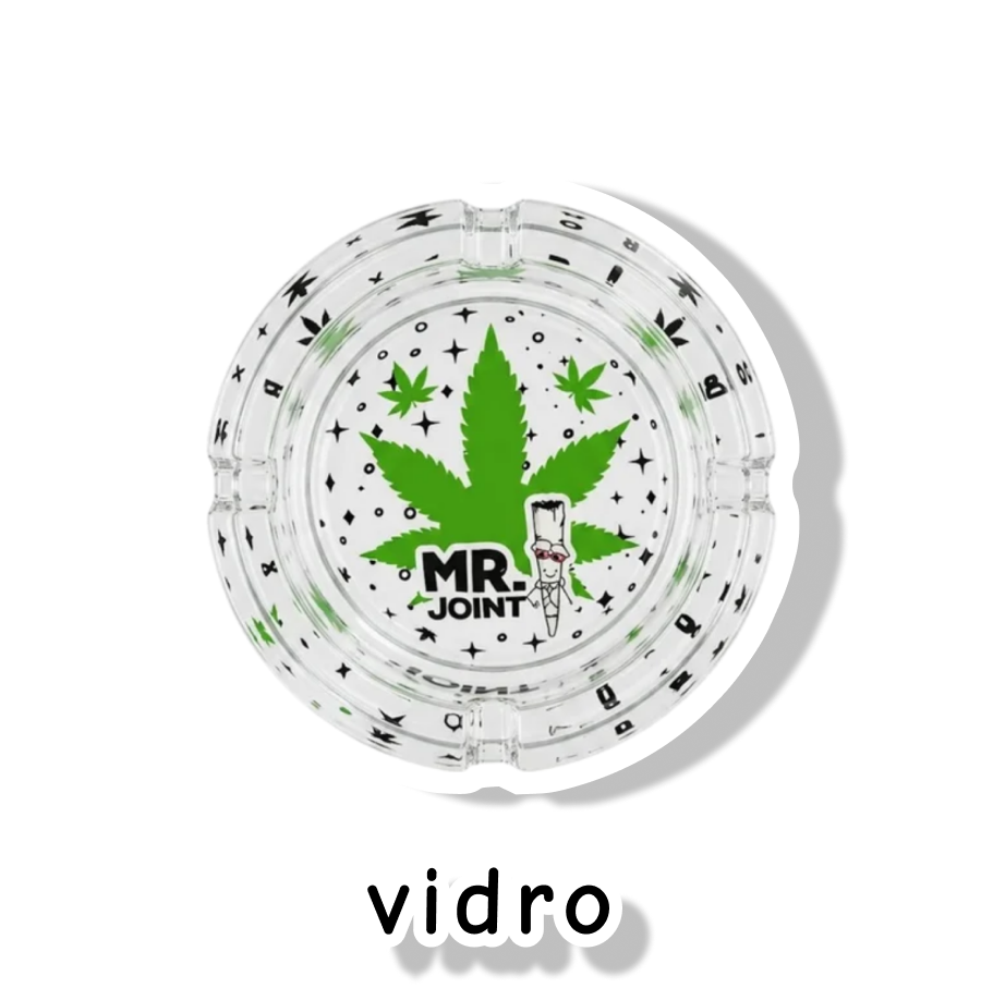 LUXX CINZEIRO DE VIDRO - MR JOINT BRANCA CANNABIS