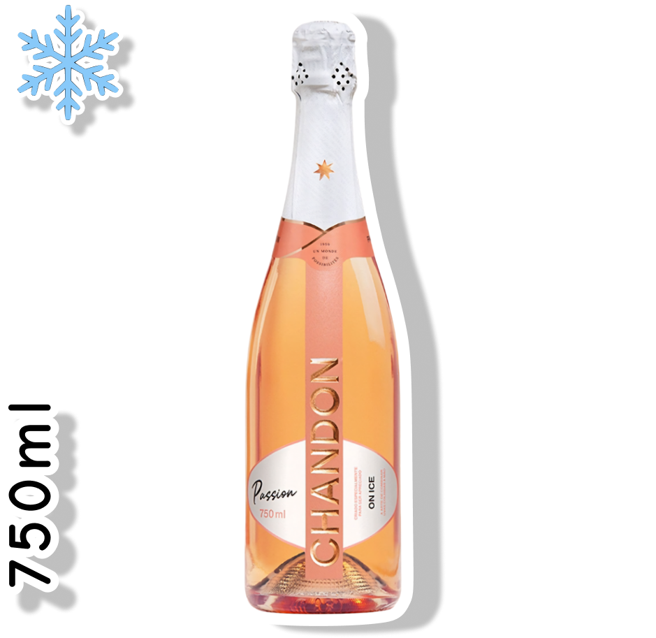 CHANDON GARRAFA 750ML - ROSÉ DEMI-SEC PASSION