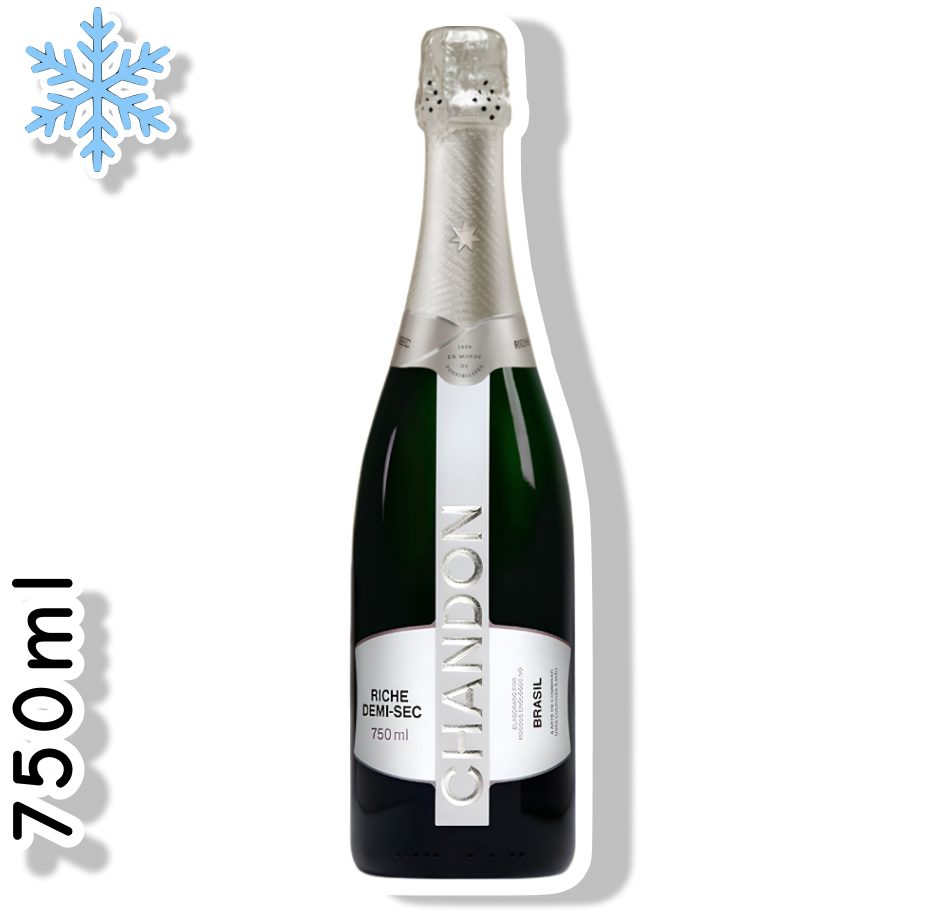CHANDON GARRAFA 750ML - BRANCO DEMI-SEC RICHE
