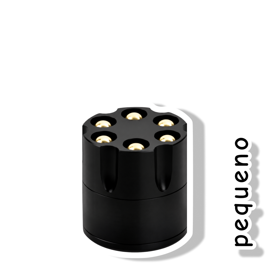 DECHAVADOR BULLET METAL PEQUENO - PRETO