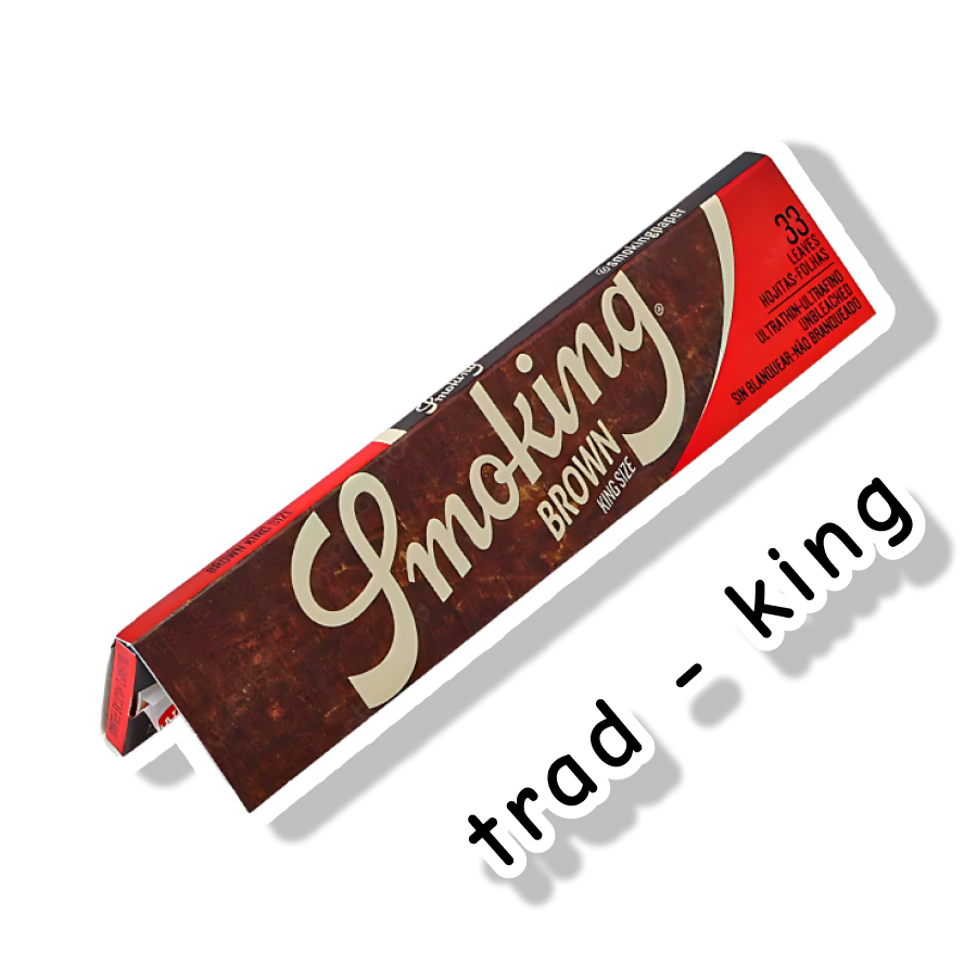 SMOKING SEDA BROWN - KING SIZE