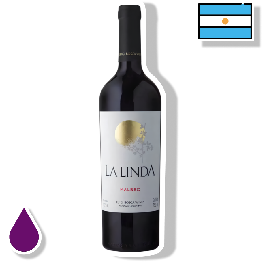 LA LINDA GARRAFA 750ML - MALBEC