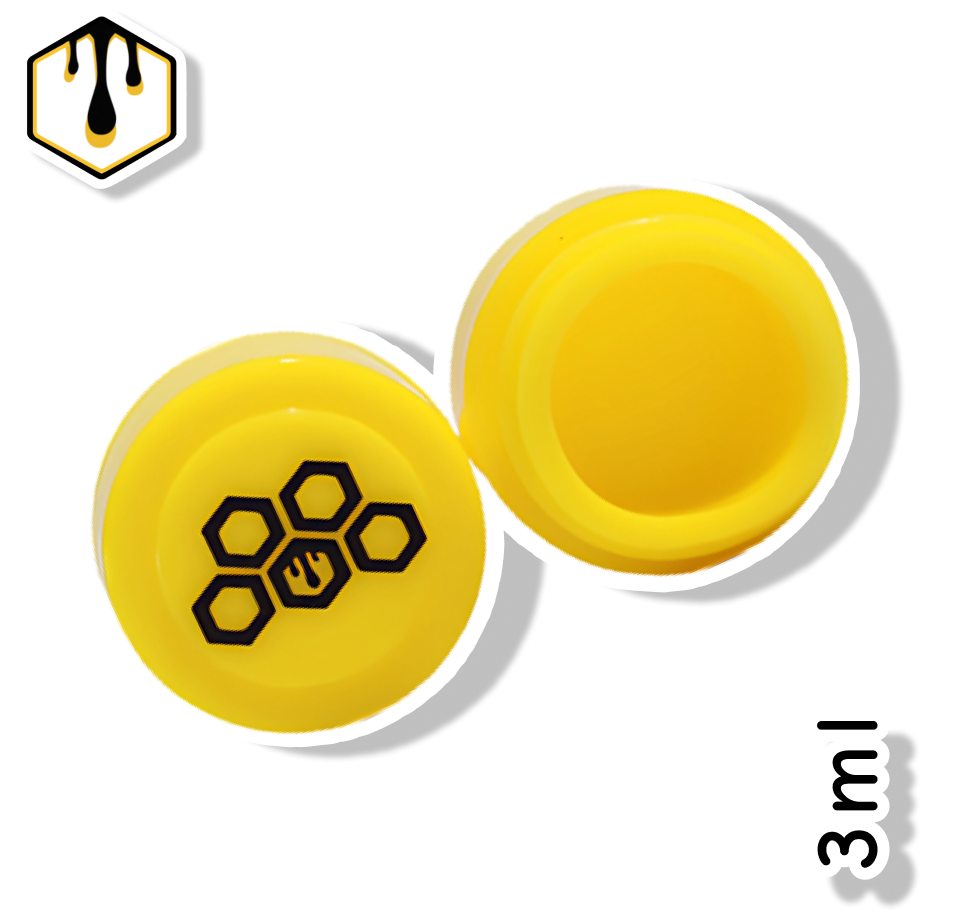 CULTURA DAB OIL SLICK 3ML - REDONDO AMARELO