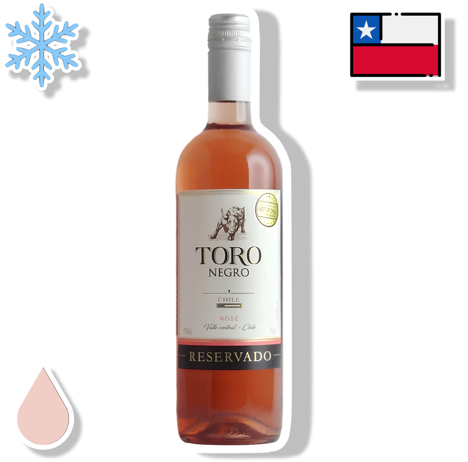 TORO NEGRO GARRAFA 750ML - RESERVADO ROSÉ