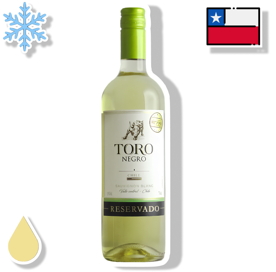 TORO NEGRO GARRAFA 750ML - RESERVADO SAUVIGNON BLANC