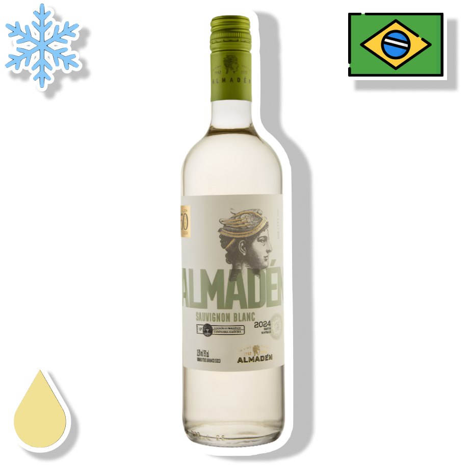 ALMADÉN GARRAFA 750ML - SAUVIGNON BLANC